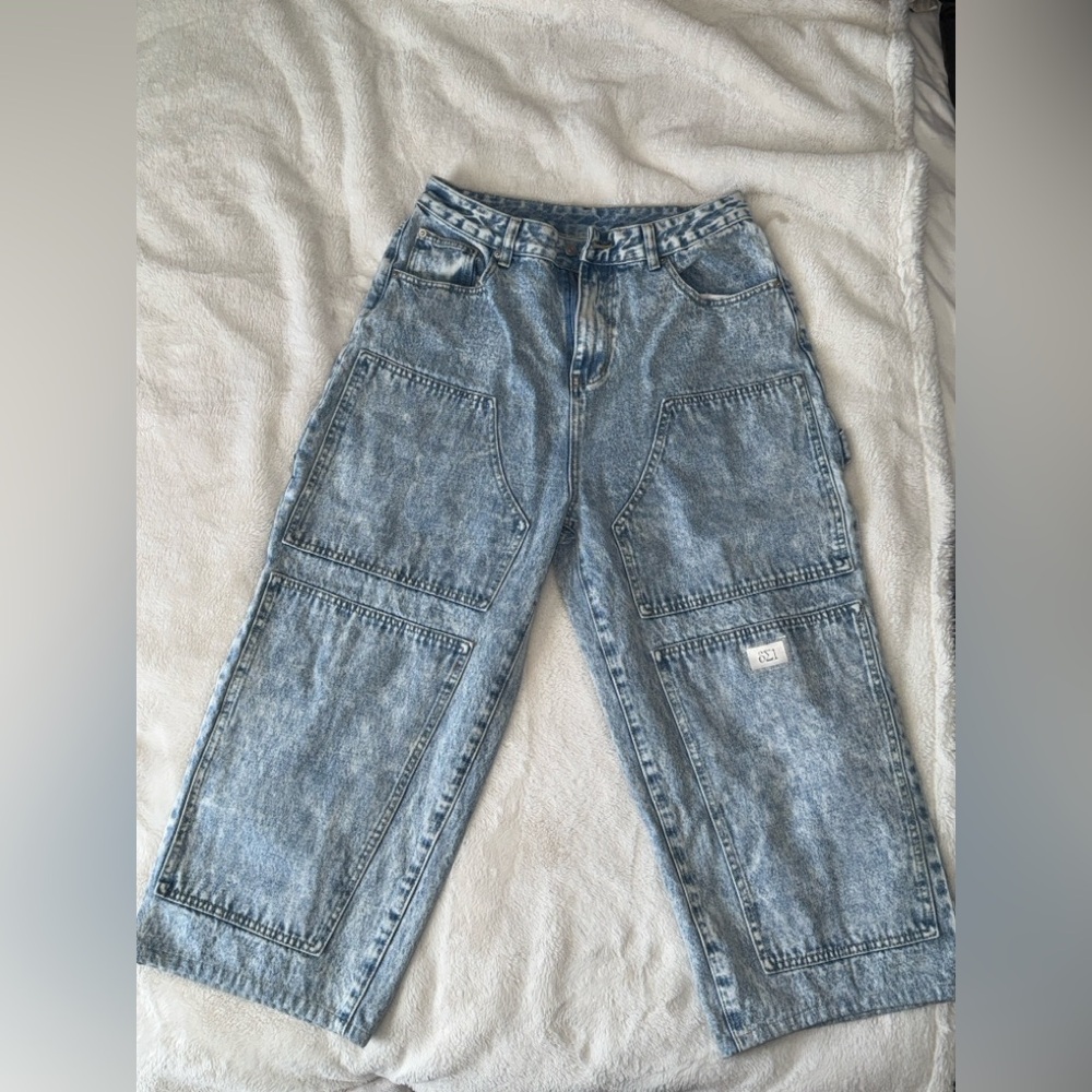 Casual Denim Relaxed Fit Jeans for Men